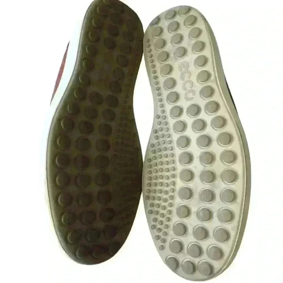 Ecco Shoes Men’s Size 7 Brown Leather Lace Up - Picture 7 of 9